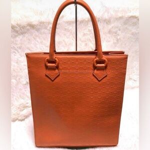 Vivienne Westwood Elegant Orange Tote Bag